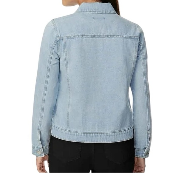Buffalo David Bitton Classic Denim Jacket XS Light Indigo Versatile Timeless NWT - Picture 2 of 12